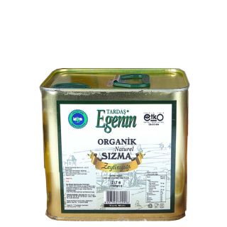 Tardaş Egenin Organik  Sızma Zeytin Yağı (Soğuk Sıkım)  2 Lt