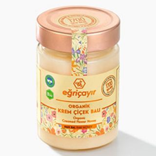 Eğriçayır Organik Krem Çiçek Balı 450g