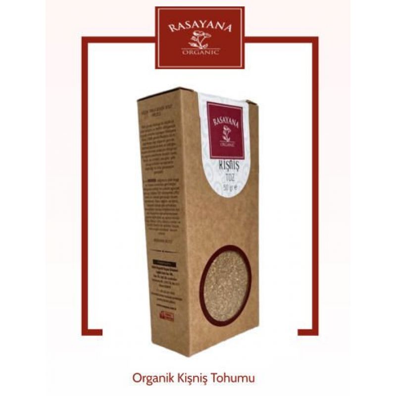 Rasayana Organik Kişniş Öğütülmüş 50 Gr.