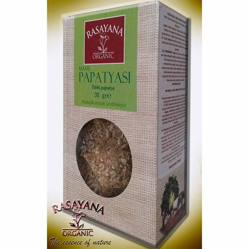 Rasayana Organik Mayıs Papatya (Tıbbi) Bitki Çayı 30 Gr.