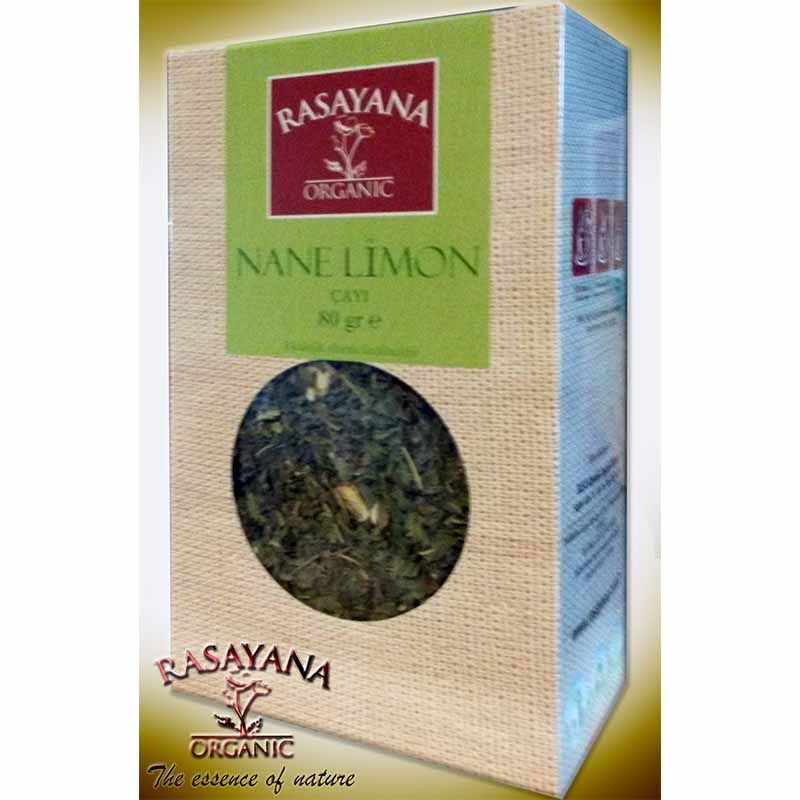 Rasayana  Organik  Nane Limon Çayı 80 Gr.