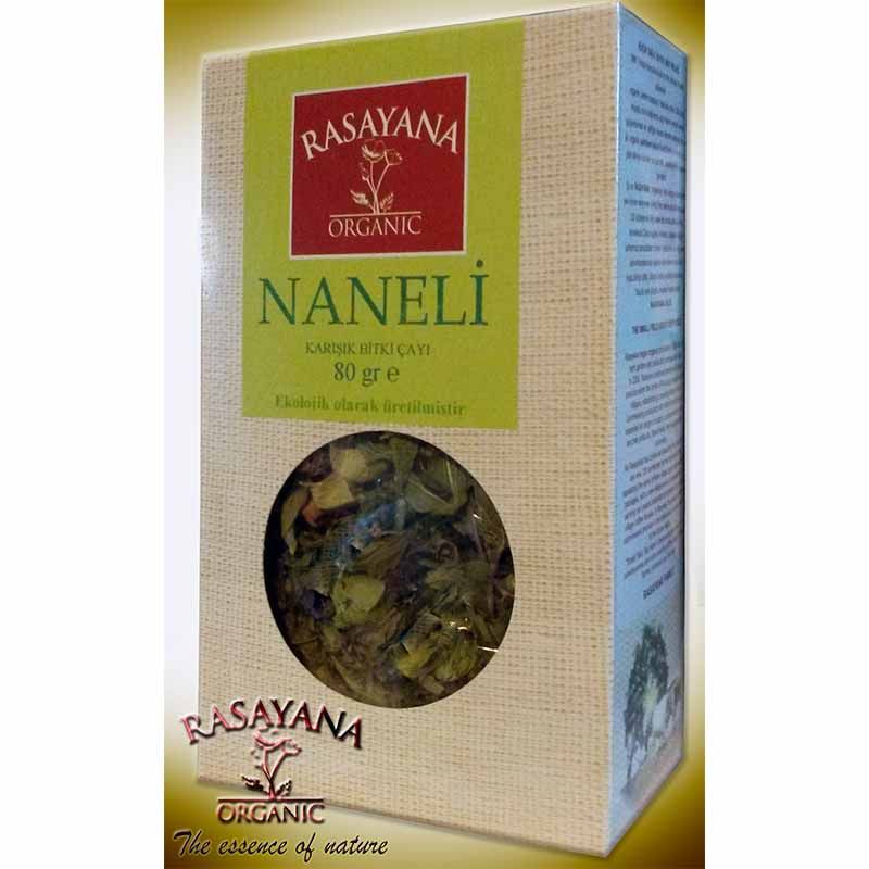 Rasayana Naneli Karışık Bitkisel Çay (Zindelik Çayı) 80 Gr.