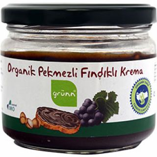 Grünn Organik Pekmezli Fındık Kreması 200gr