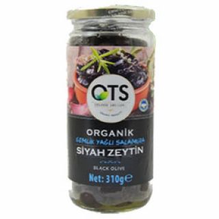 OTS Organik Siyah Zeytin (Gemlik Yağlı Salamura) 310g