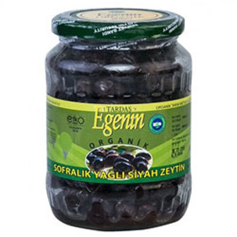 Tardaş Egenin Organik Siyah Zeytin 420gr