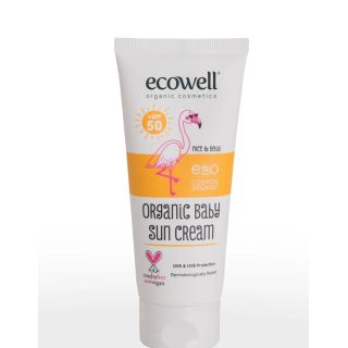 Ecowell Organik Bebek Güneş Kremi SPF50      110 gr