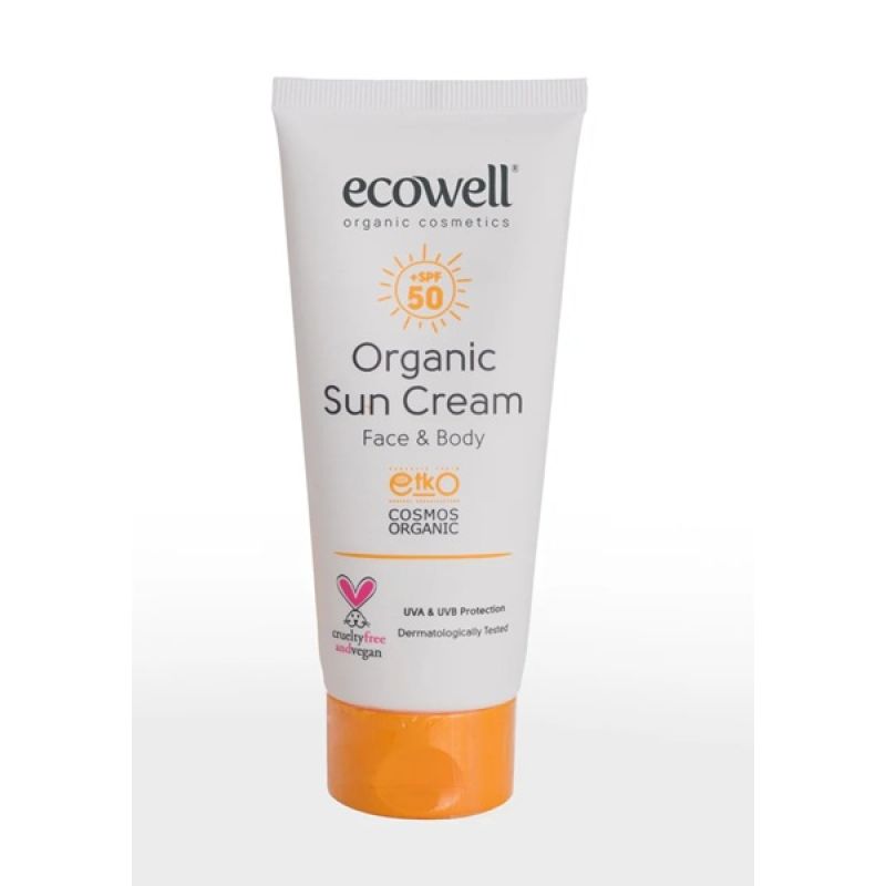 Ecowell Organik Güneş Kremi SPF50      110 gr