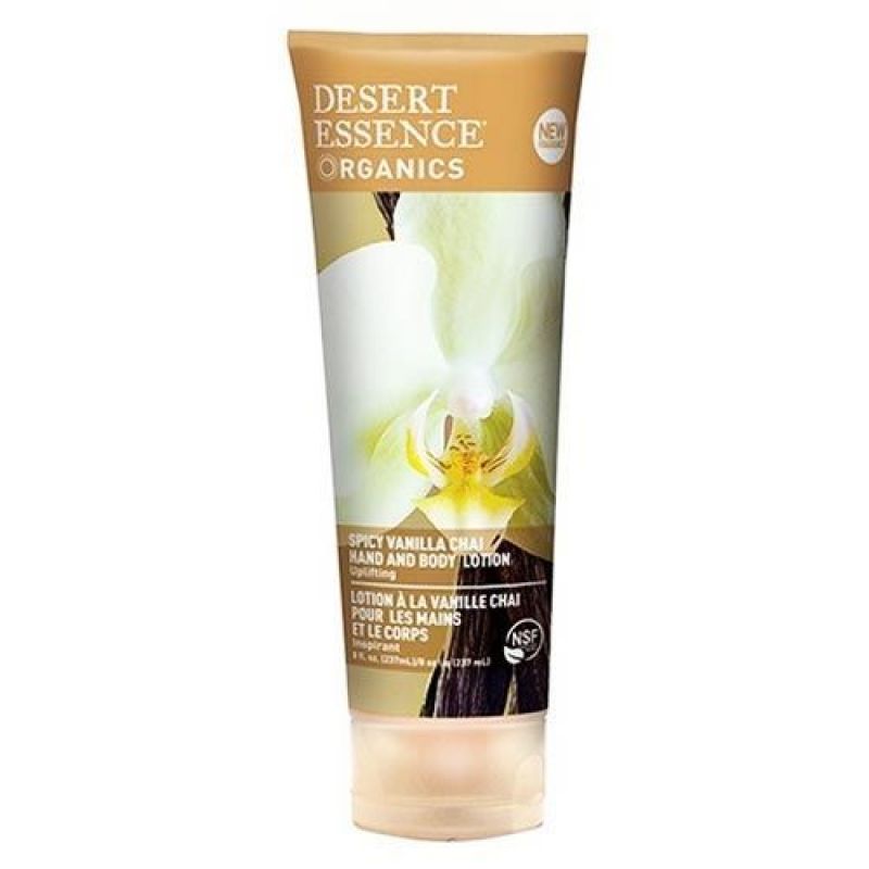 Desert Essence Baharatlı Vanilya Çayı Özlü Organik El-Vücut Losyonu 237ml