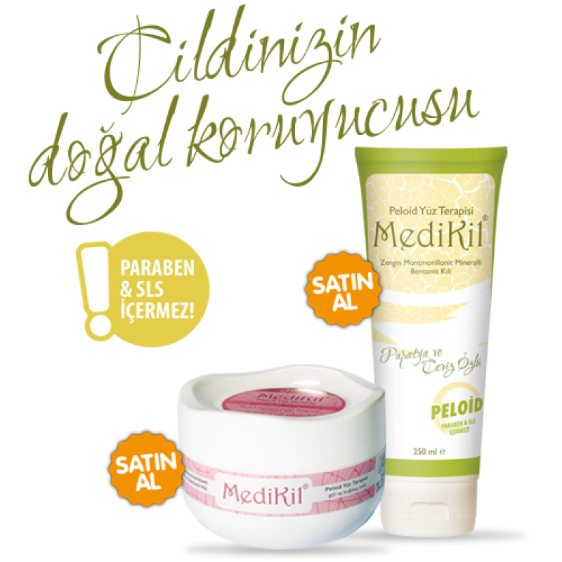 Medikil Peloid Yüz Terapisi-   Papatya ve Ceviz Özlü 250ml