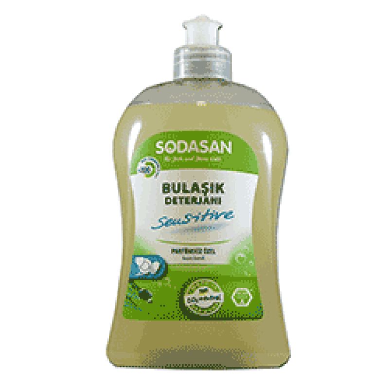 Sodasan Organik Elde Bulaşık Yıkama Sıvısı (Hassas Ciltler İçin Sensitive) 500ml