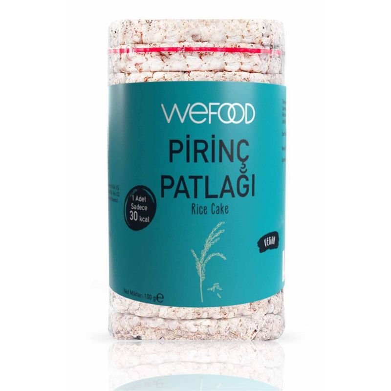 Wefood Glutensiz Pirinç Patlağı 100 gr