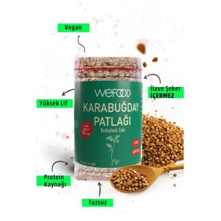 Wefood Glutensiz Karabuğday Patlağı 100 gr