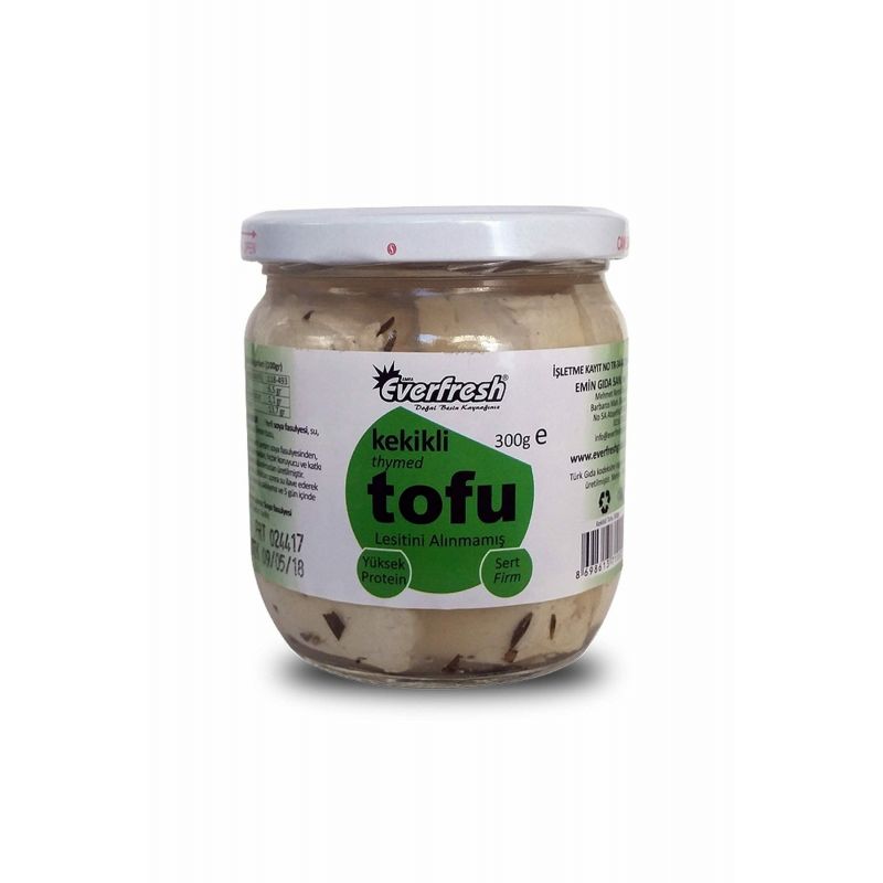 Everfresh Tofu (Soya Peyniri) Kekikli 250 gr