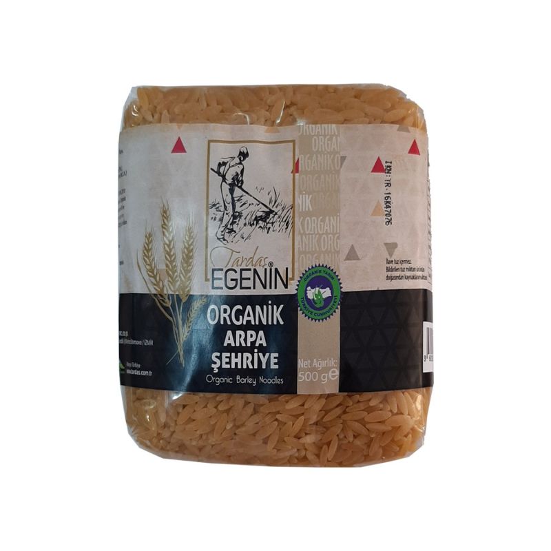 Tardaş Egenin Organik Arpa Şehriye 500 gr