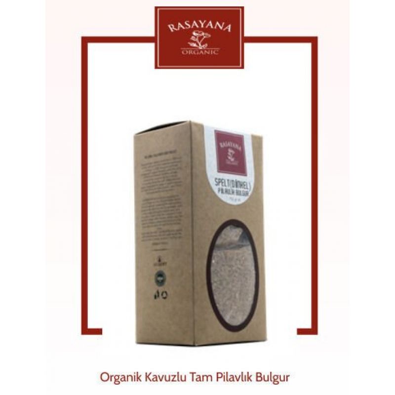 Rasayana (Dinkel-Spelt)Kavuzlu Tam Buğday Bulguru (Yeni) 750 Gr