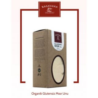 Rasayana Organik Glutensiz Mısır Unu (Taş Değirmen) 750gr