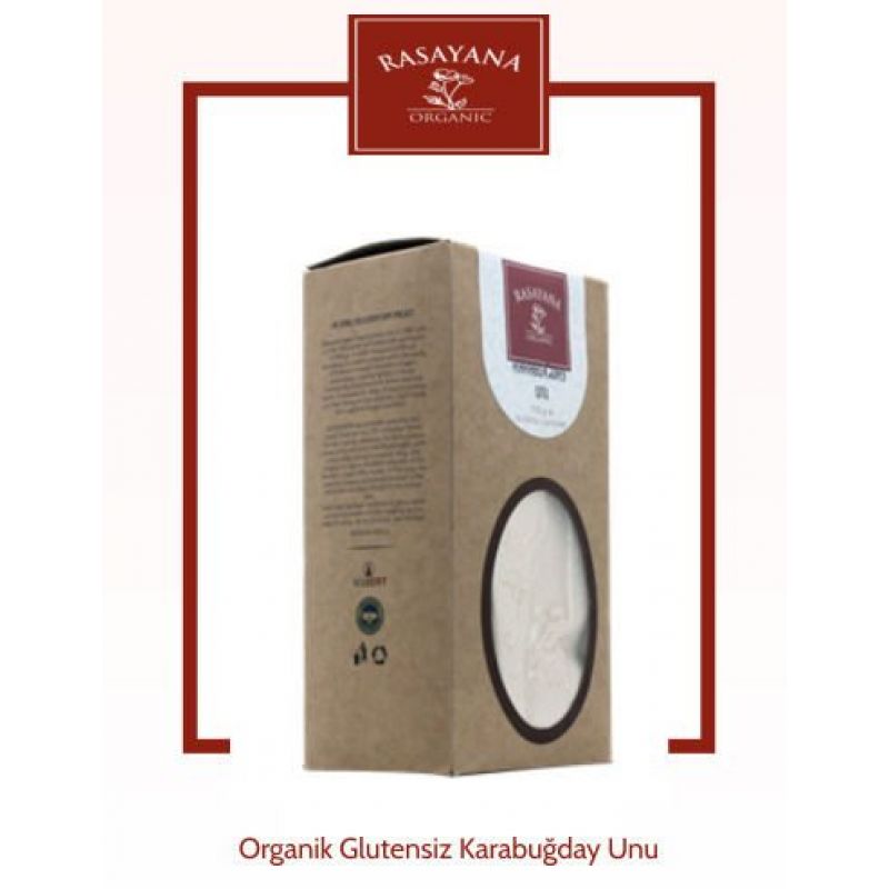 Rasayana Organik Kara Buğday Unu  750 Gr