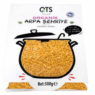 OTS Organik Arpa Şehriye 500g