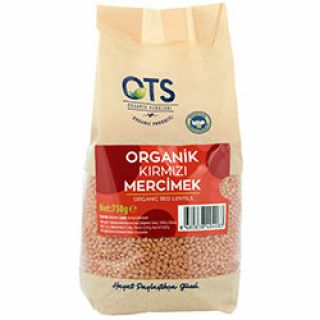 OTS Organik Kırmızı Mercimek 750g