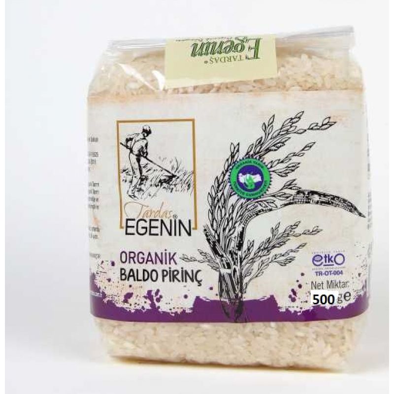 Tardaş  Organik Pirinç  Baldo  500 gr 