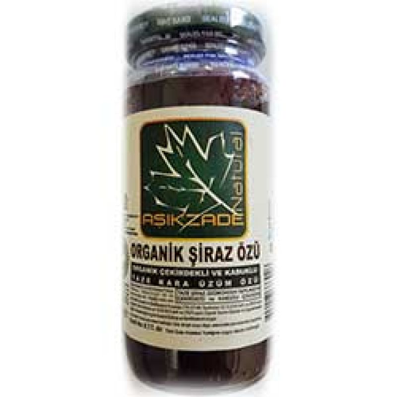 Aşıkzade Çekirdekli Kara Üzüm Özlü Alıç Özü 300gr