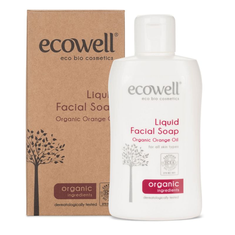 Ecowell Organik Yüz Yıkama Sabunu Likit  150 ml
