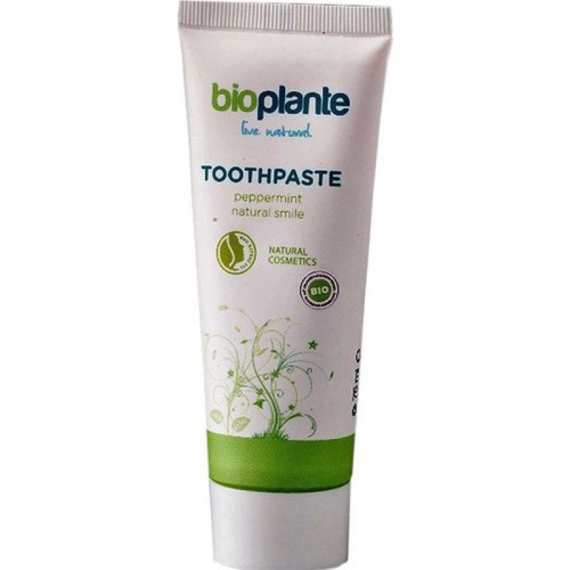 Bioplante Organik Diş Macunu (Nane ve Papatyalı, Florürsüz) 75ml