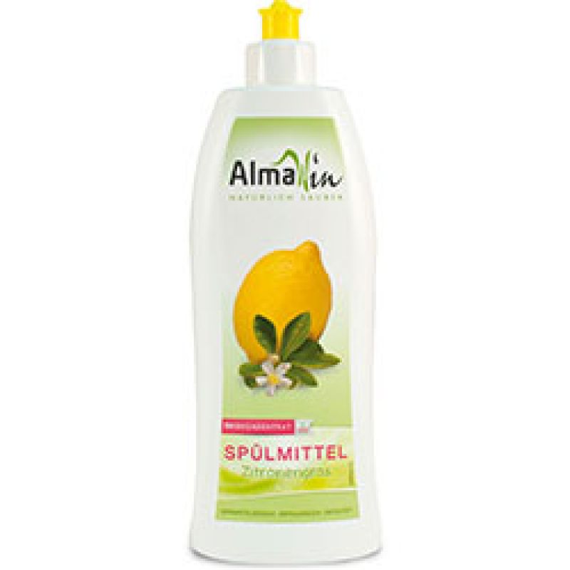 AlmaWin Organik Elde Bulaşık Yıkama Sıvısı (Limon Otu Kokulu) 500ml