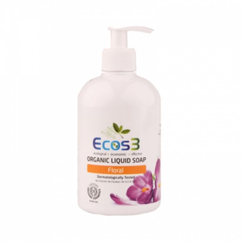 Ecos3 Organik Sıvı Sabun Floral 500ml