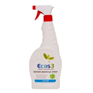 ECOS3 Organik Hijyenik Banyo-WC Sprey 750 ml