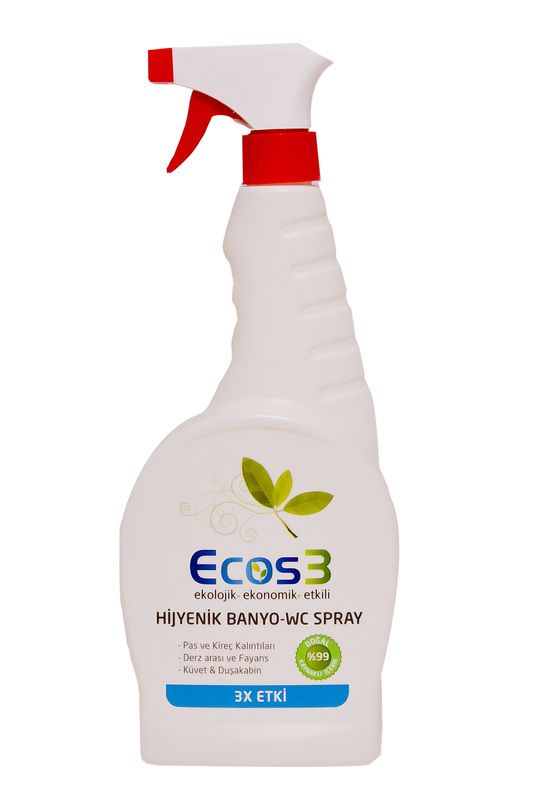 ECOS3 Organik Hijyenik Banyo-WC Sprey 750 ml