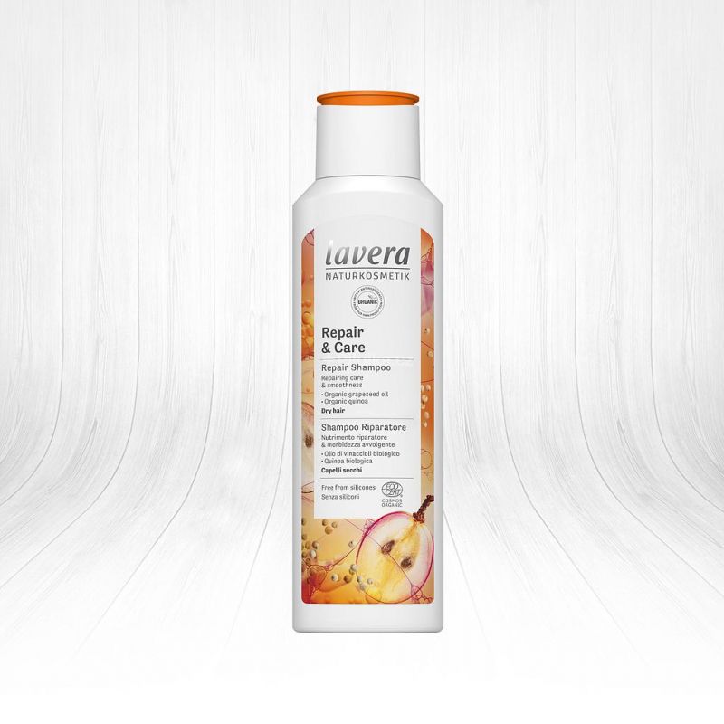 Lavera Organik Şampuan (Bakım & Onarım, Kuru-Yıpranmış Saçlar) 250ml