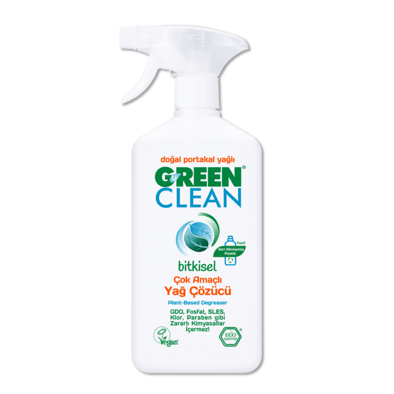 U Green Clean Mutfak Temizleyici (Yağ Çözücü) 500ml