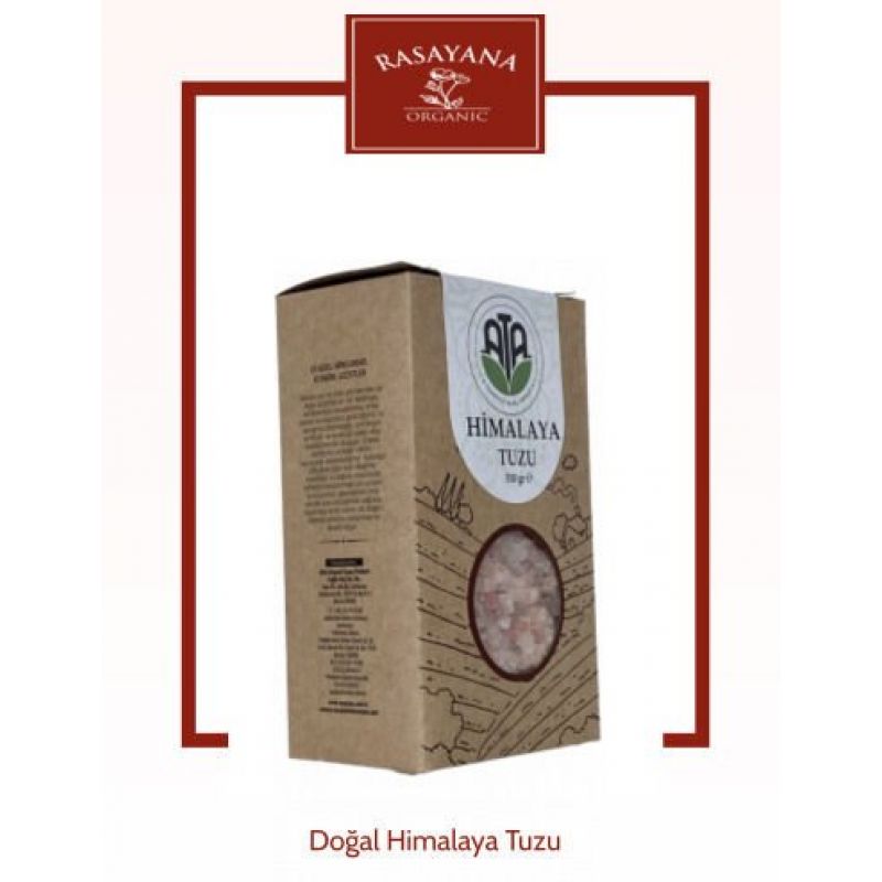 Rasayana- Ata  Himalaya Tuzu(Beyaz Kristal)Sofrada Öğütme 500  Gr