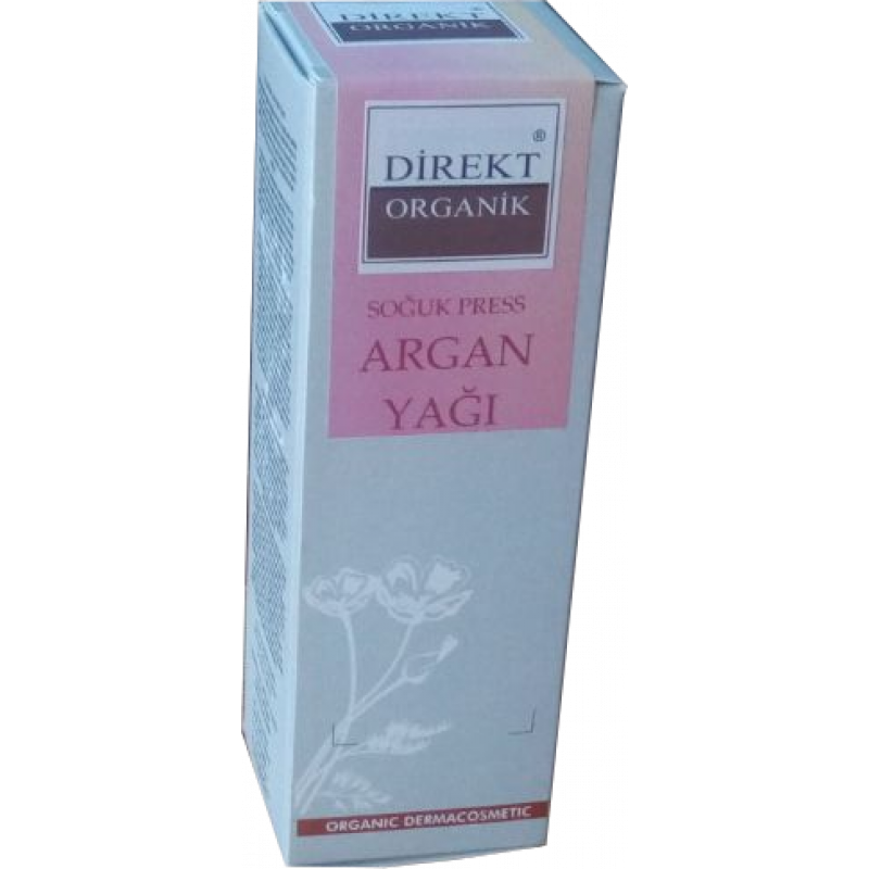 Argan Yağı 50 Ml. (%100) Soğuk Press -Direkt Organik - Ambalajlı