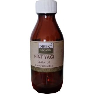 Hint Yağı (Castor Oil ) Soğuk Press 30 cc Direkt Organik